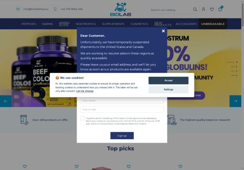 BIOLABSHOP